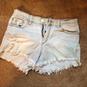just usa jean shorts